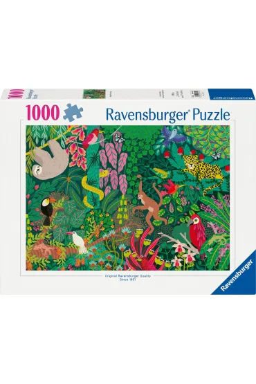 Puzzle 1000 el. Magiczny las deszczowy Ravensburger