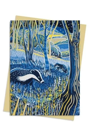 Flame Tree Karnet B6 Foraging by Moonlight Annie Soudain