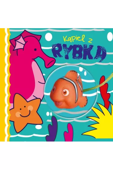 Ksi��eczka do k�pieli z zabawk�. K�piel z rybk�