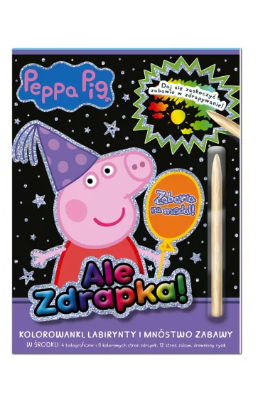 Zabawa na medal! Peppa Pig. Ale zdrapka! Cz�� 2