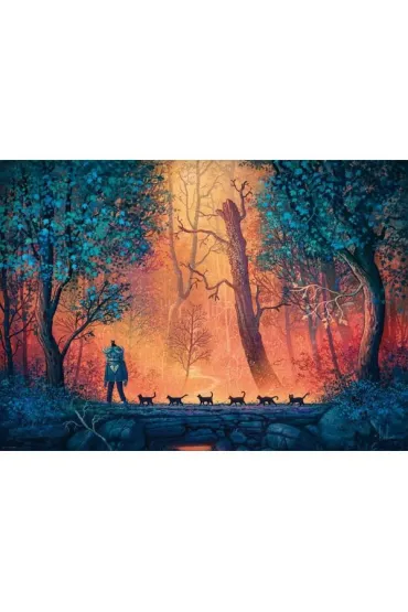 Puzzle 1000 el. Mistyczny �wiat, Marsz przez las, Andy Kehoe Heye