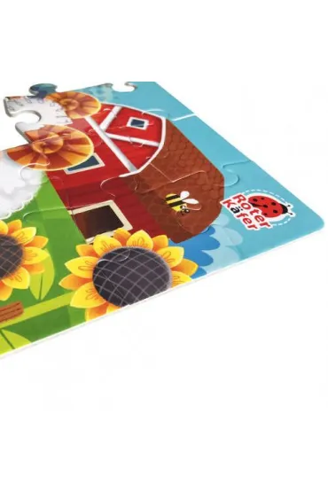 Puzzle maxi 2w1 (12+48 el.) Farma Roter Kafer