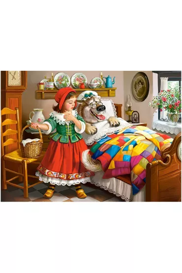 Puzzle 120 el. Czerwony Kapturek Castorland | TaniaKsiazka.pl