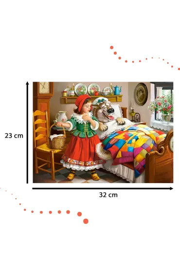 Puzzle 120 el. Czerwony Kapturek Castorland