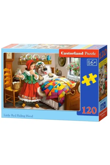 Puzzle 120 el. Czerwony Kapturek Castorland