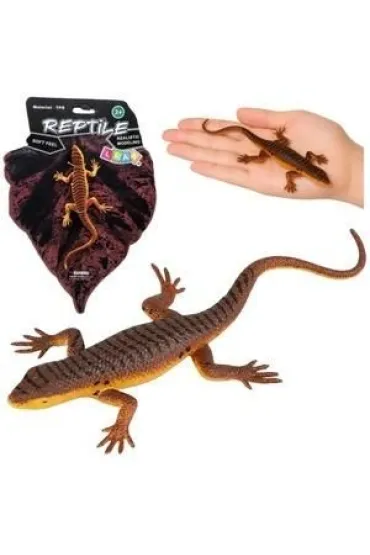 Jaszczurka �yworodna gumowa rozci�gliwa 12,5cm