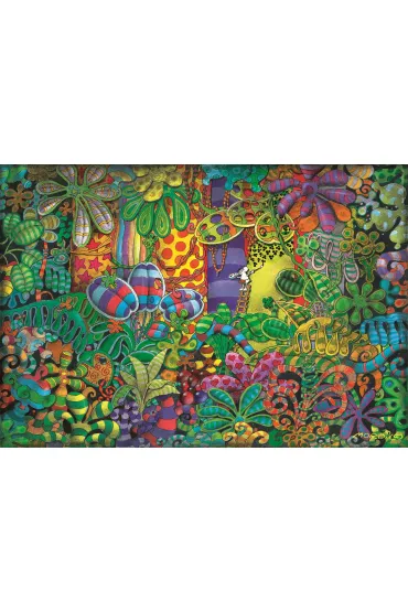 Puzzle 1500 el. Mordillo The Painter Clementoni