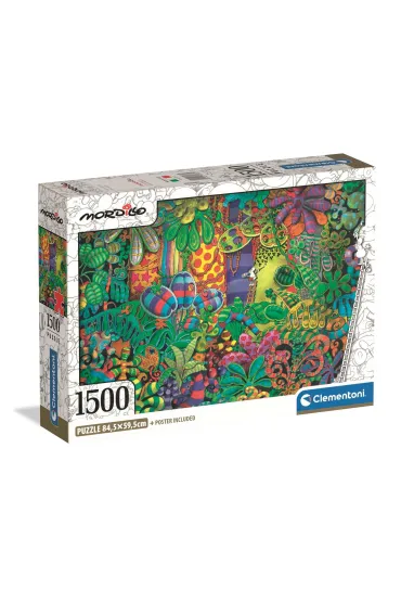 Puzzle 1500 el. Mordillo The Painter Clementoni