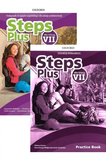 Steps Plus dla klasy VII. Podr�cznik i materia�y �wiczeniowe do j�zyka angielskiego dla szko�y podstawowej