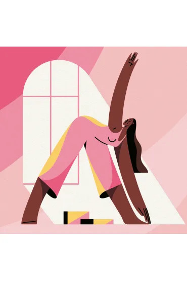 Malowanie po numerach CreArt - Yoga Ravensburger