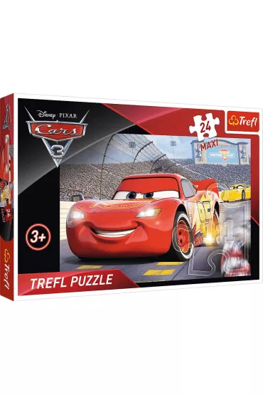 Puzzle maxi 24 el. Mistrz. Cars 3 Trefl