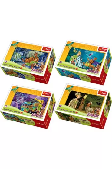 Puzzle mini 54 el. Nieustraszony Scooby Doo Trefl