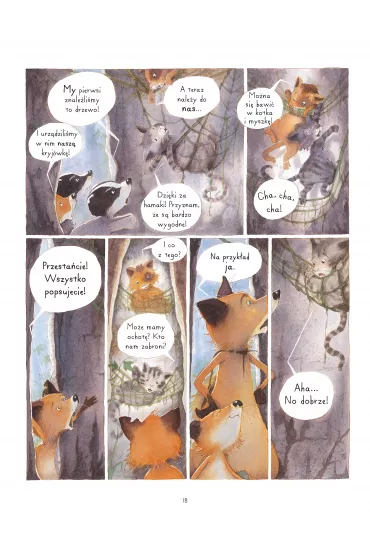 M�j pierwszy komiks 5+ Rozgardiasz. Pan Borsuk i Pani Lisica. Tom 2 - Brigitte Luciani