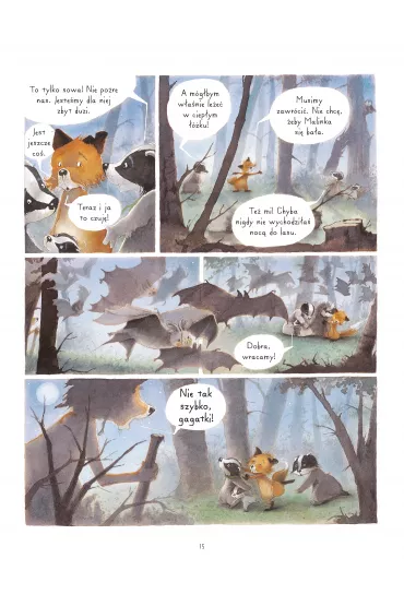 M�j pierwszy komiks 5+ Rozgardiasz. Pan Borsuk i Pani Lisica. Tom 2 - Brigitte Luciani