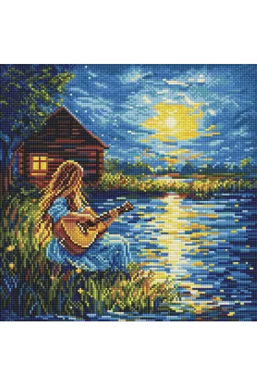 Ideyka Diamentowa mozaika - D�wi�ki w ciemno�ci 40x40cm