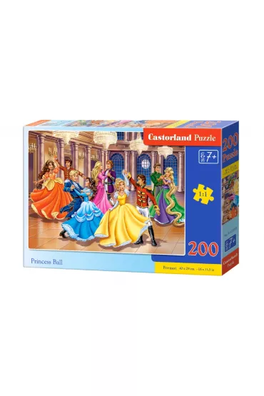 Puzzle 200 el. Princess Ball Castorland