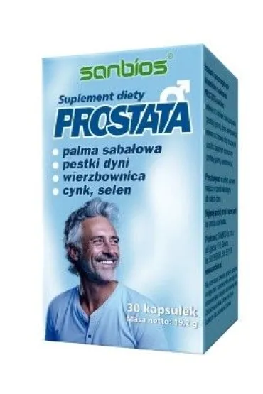 Sanbios Prostata suplement diety 30 kaps.