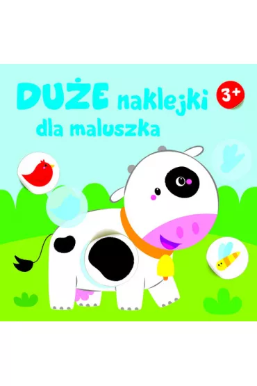 Du�e naklejki dla maluszka 3+ Kr�wka