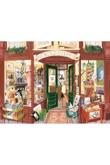 Puzzle 1500 el. Wordsmith`s ksi�garnia Ravensburger