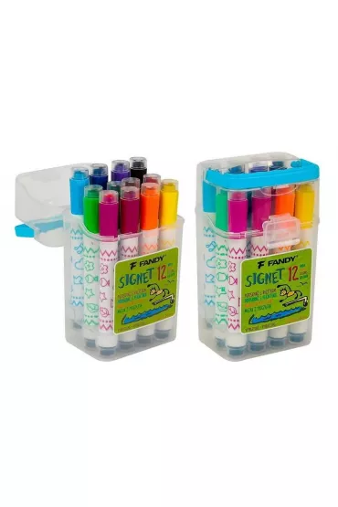 Fandy Marker Signet z piecz�tk� 12 szt.