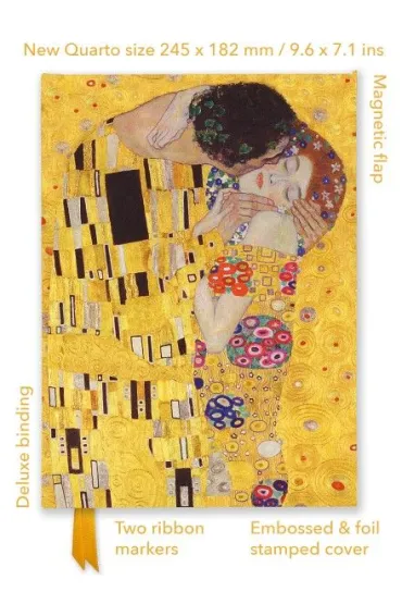 Flame Tree Notatnik quatro Poca�unek Gustav Klimt linia