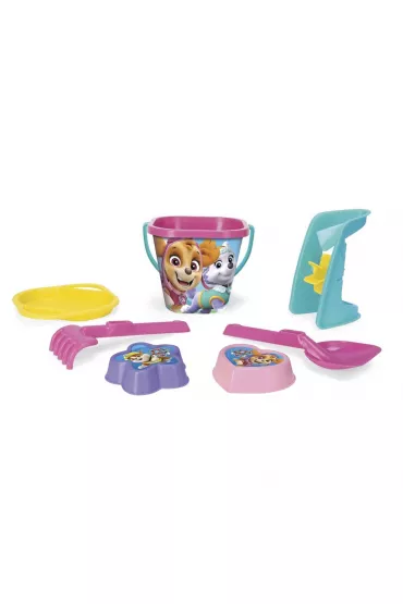 Psi Patrol komplet do piasku 7el r�owy Wader
