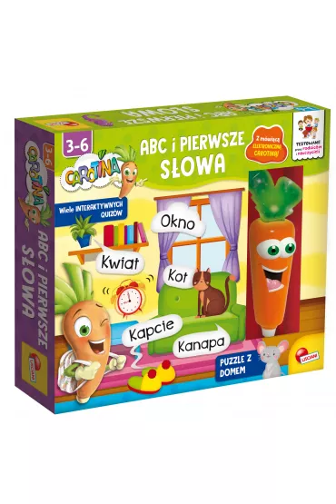 Carotina - ABC i pierwsze sowa Lisciani