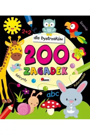 Dla bystrzak�w 200 zagadek - Jolanta Czarnecka 