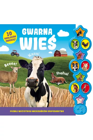 Gwarna wie�. 10 odg�os�w zwierz�t. Ksi��eczka d�wi�kowa