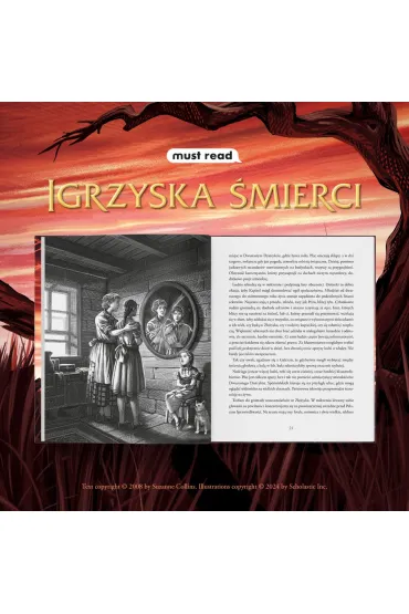 Igrzyska �mierci. Cz�� 1. Wydanie ilustrowane - Suzanne Collins