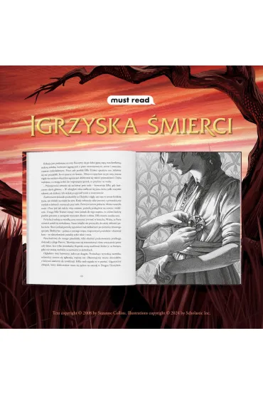 Igrzyska �mierci. Cz�� 1. Wydanie ilustrowane - Suzanne Collins