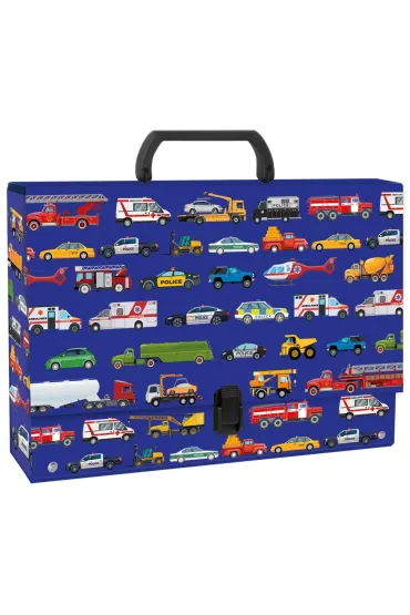 Derform Teczka z r�czk� gruba Pojazdy 11