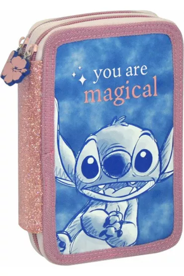 KIDS EUROSWAN Pi�rnik 2-komorowy z wyposa�eniem Stitch ST00024