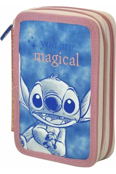 KIDS EUROSWAN Pi�rnik 2-komorowy z wyposa�eniem Stitch ST00024
