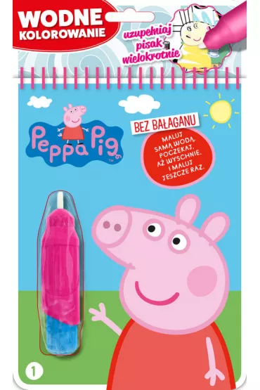 �winka Peppa Wodne kolorowanie Tom 1