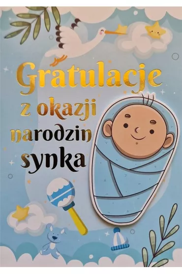 Yeku Karnet Narodziny ch�opiec