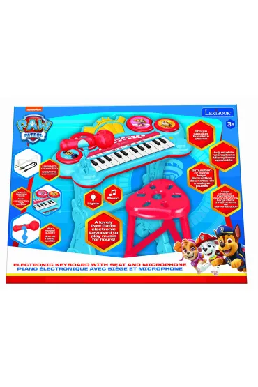 Keyboard elektroniczny Psi Patrol Lexibook K707PA
