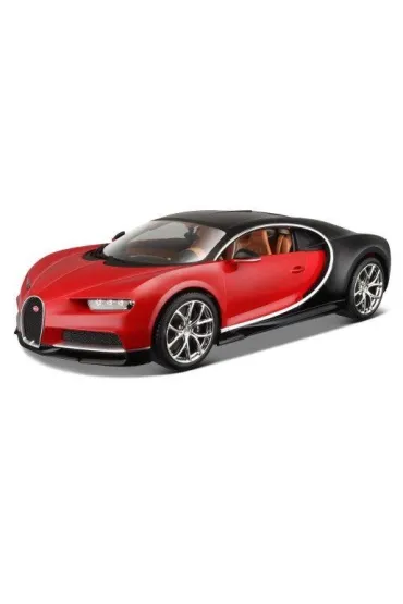 Bburago Model 1:18 Bugatti Chiron czerwony 18-11040