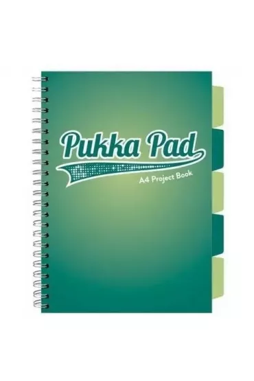 Pukka Pad Project Book A4 Dark kratka 100 kartek 3 szt.