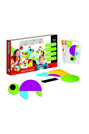 Puzzle Montessori - uk�adanka edukacyjna - Papuga Multigra