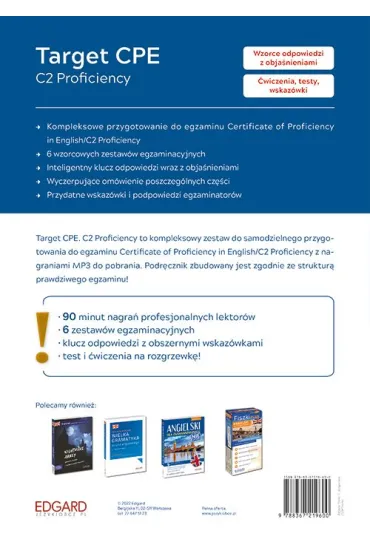 Target CPE. C2 Proficiency