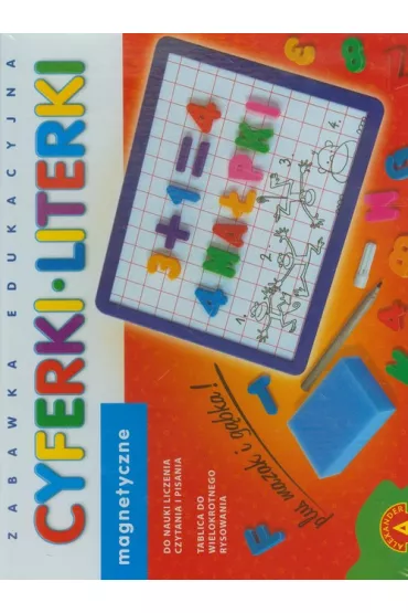 Gra Cyferki literki magnetyczne 0420 Alexander