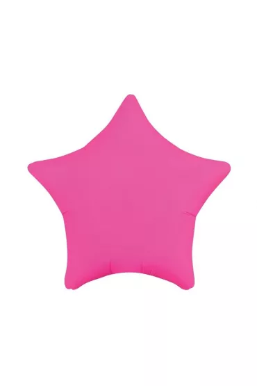 Godan Balon foliowy Gwiazda fluor r�owy 46cm