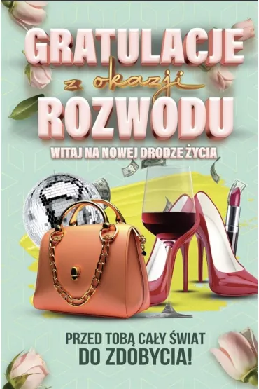 Yeku Karnet Rozw�d Damski z zawieszk�