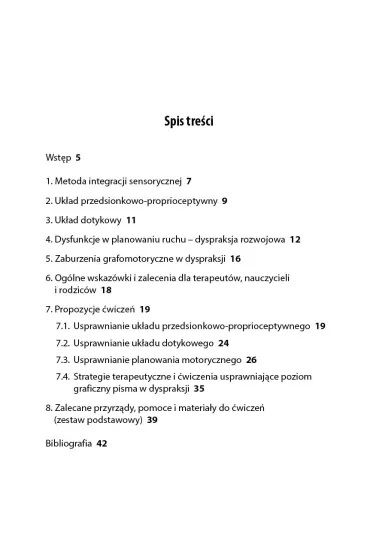Terapia integracji sensorycznej  zeszyt 1 �wiczenia usprawniaj�ce bazowe uk�ady zmys�owe i koryguj�ce zaburzenia planowania motorycznego - Bo�ena  Odowska-Szlachcic
