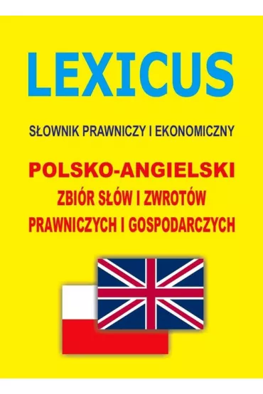 S�ownik prawniczy i ekonomiczny pol-angielski LEX - Jacek Gordon