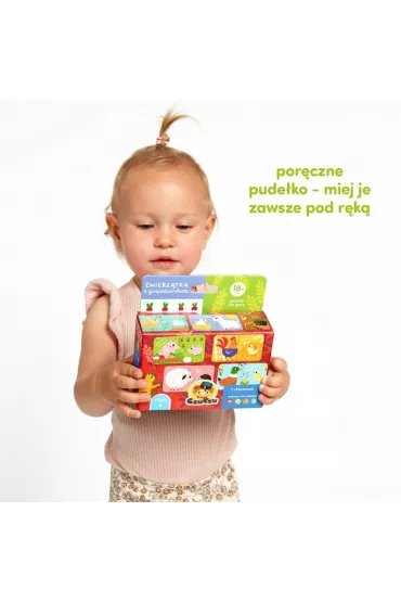 CzuCzu Zwierztka z gospodarstwa Puzzle do pary Bright Junior Media