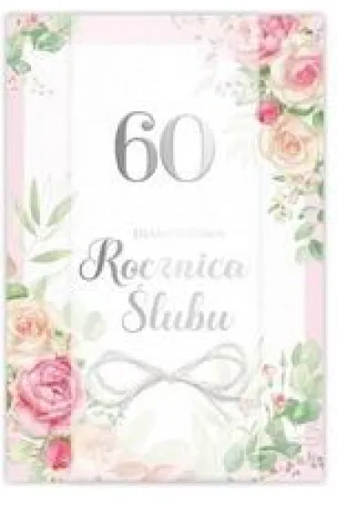 Karnet 60 Rocznica �lubu B6 LUX - Dl Kk