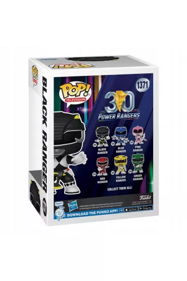 Funko POP! TV: Power Rangers 30th - Black Ranger