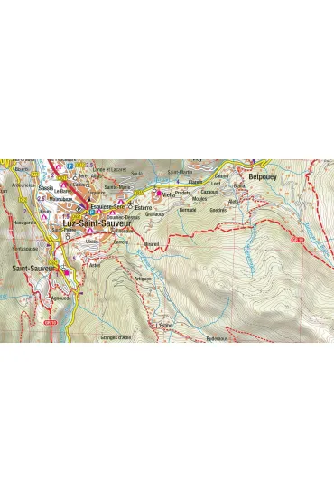 Mapa trekkingowa Pireneje �rodkowe 1:50 000